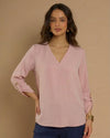 Blusa Rosa Elegance