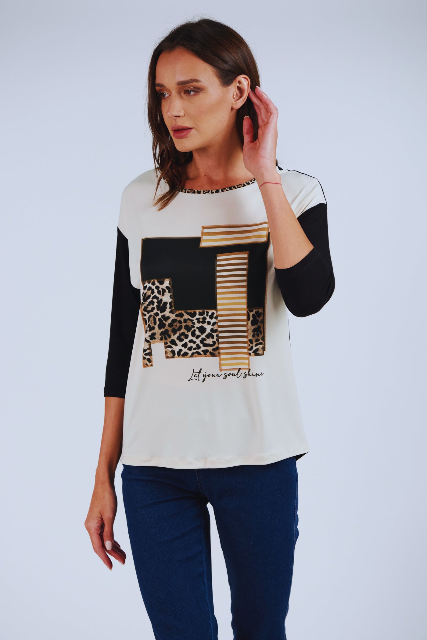 Polera Esmirna negro
