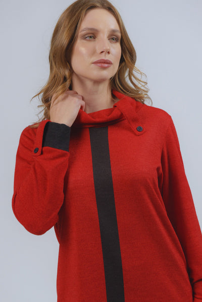 Polera Polatli Rojo