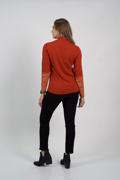 Polera Elazi Terracota
