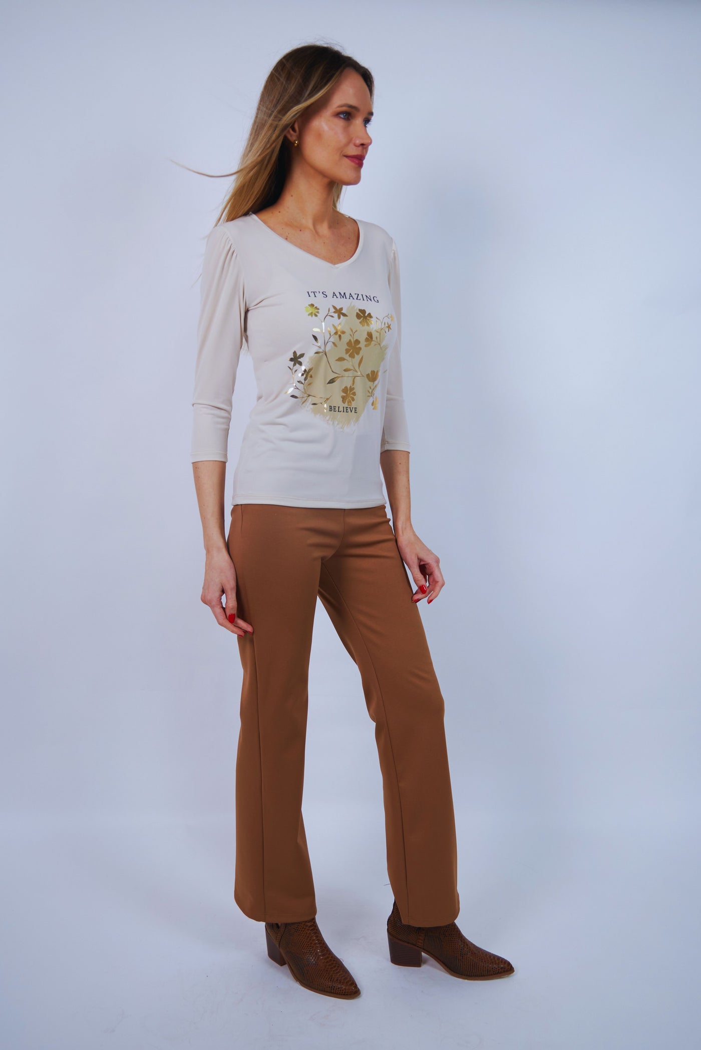 Polera Edirne beige