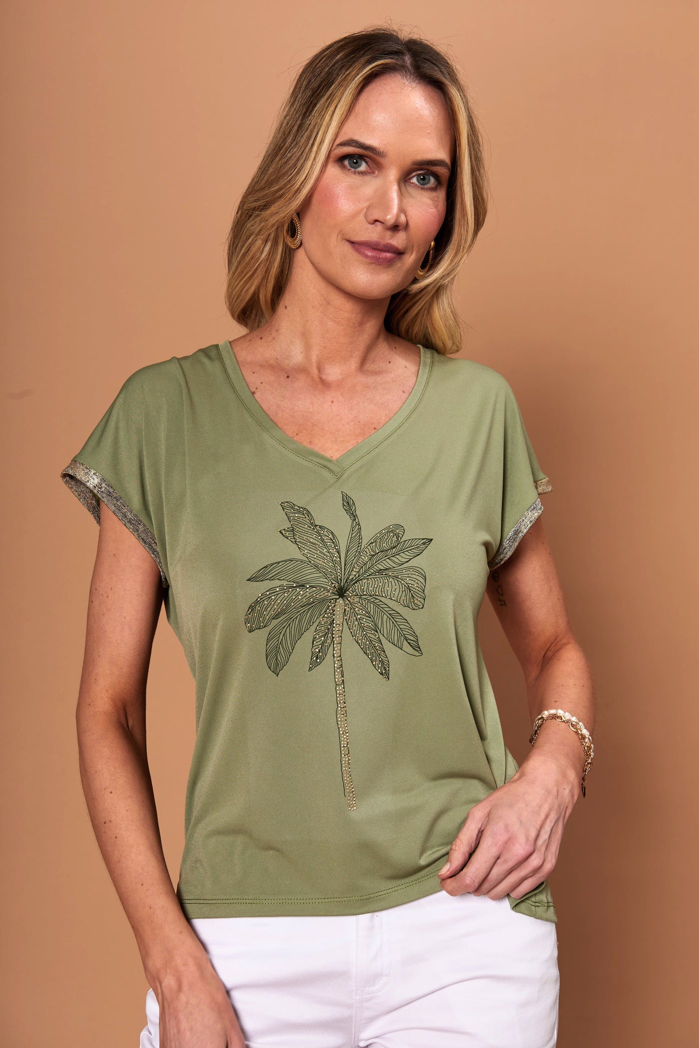 Polera Dalia verde