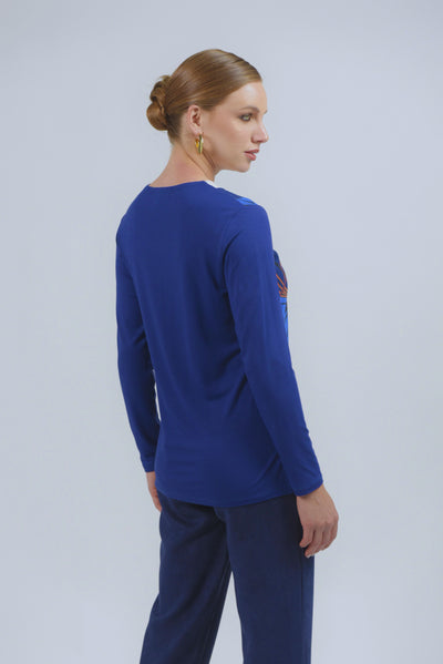 Polera Adana Azul