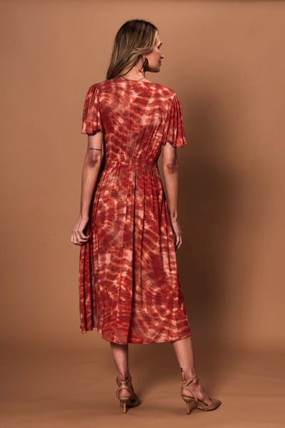 Vestido Florence coral