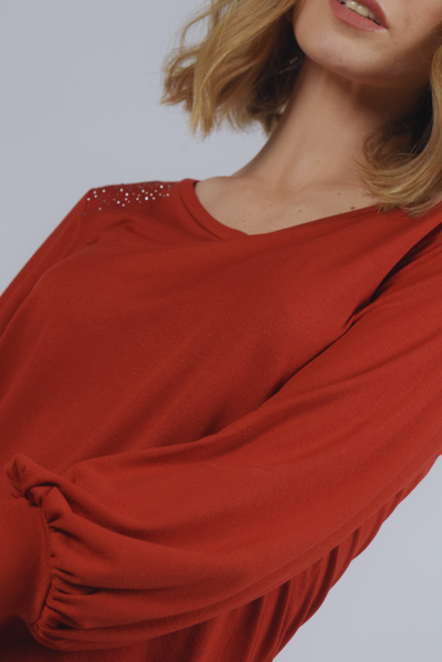 Polera Antalya rojo