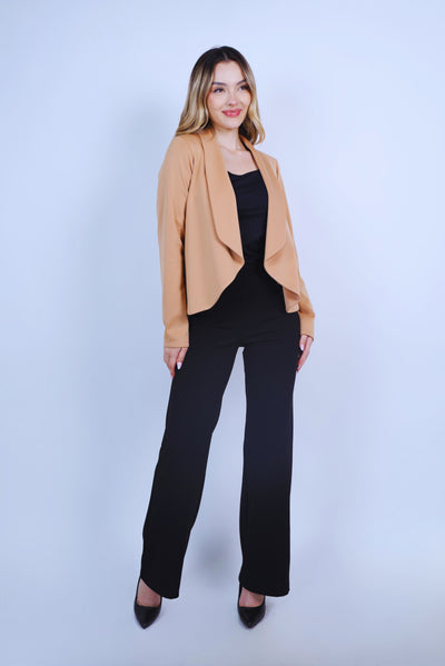 Blazer Básico Camel