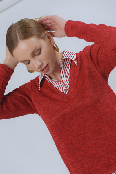 Polera Cayeli Rojo