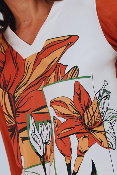 Polera Adana Terracota