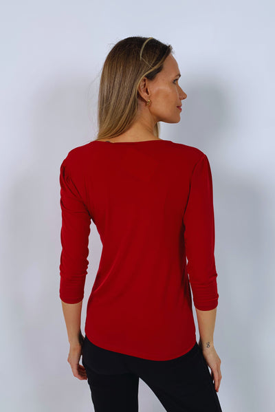 Polera Edirne Rojo