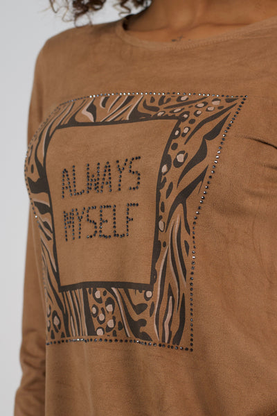Polera Izmit Camel