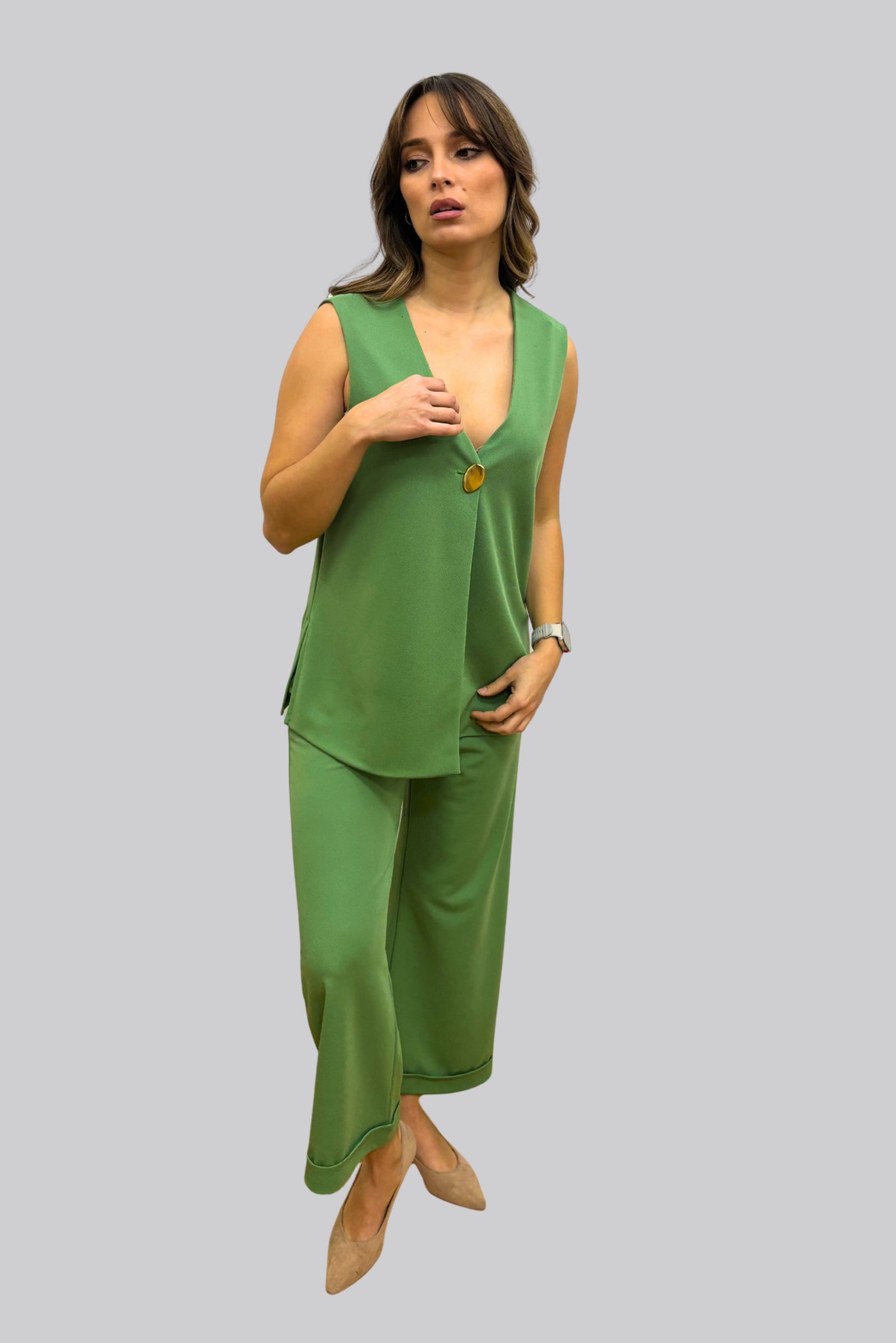 Pantalón Prisma verde