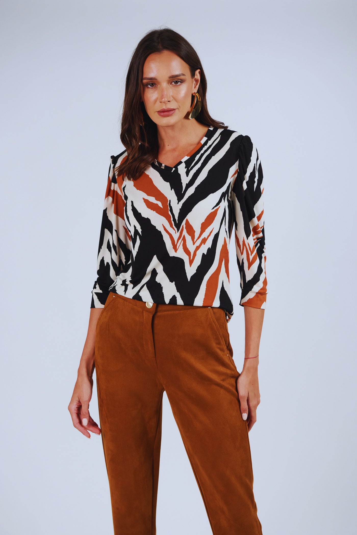 Polera Ordu Estampada