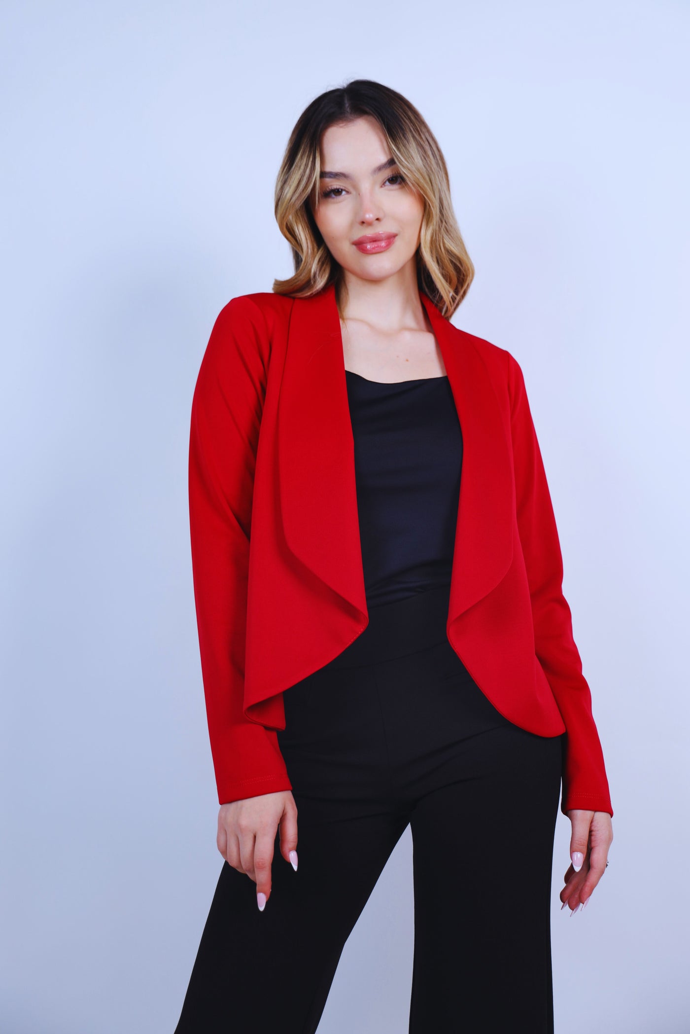 Blazer Básico Rojo