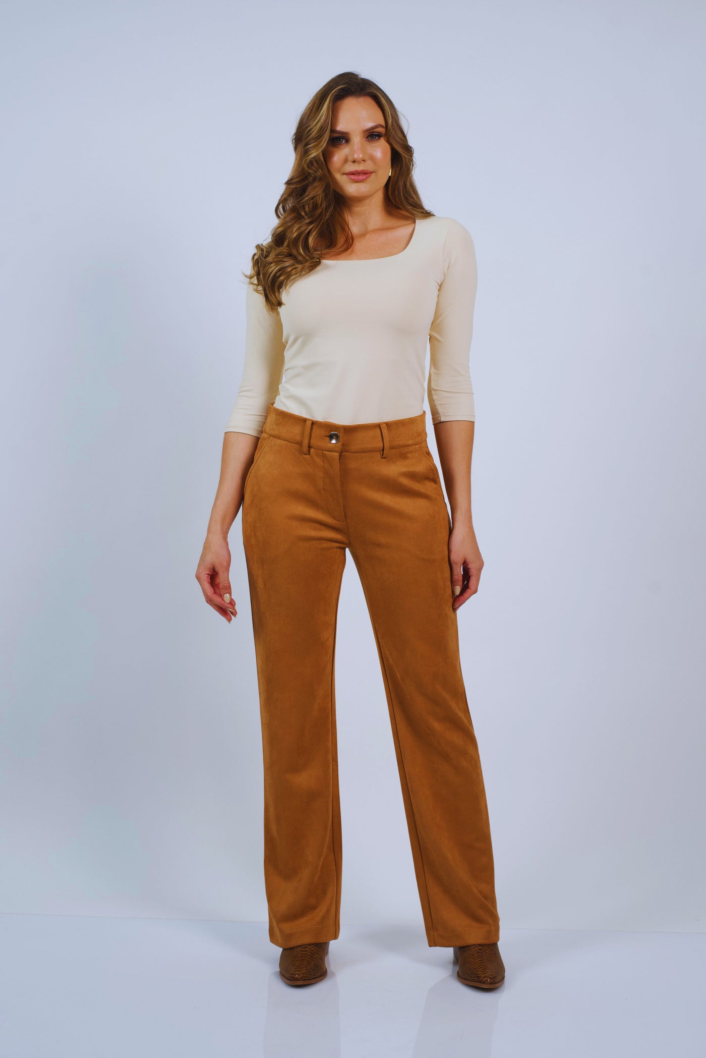 Pantalón Oltu Camel