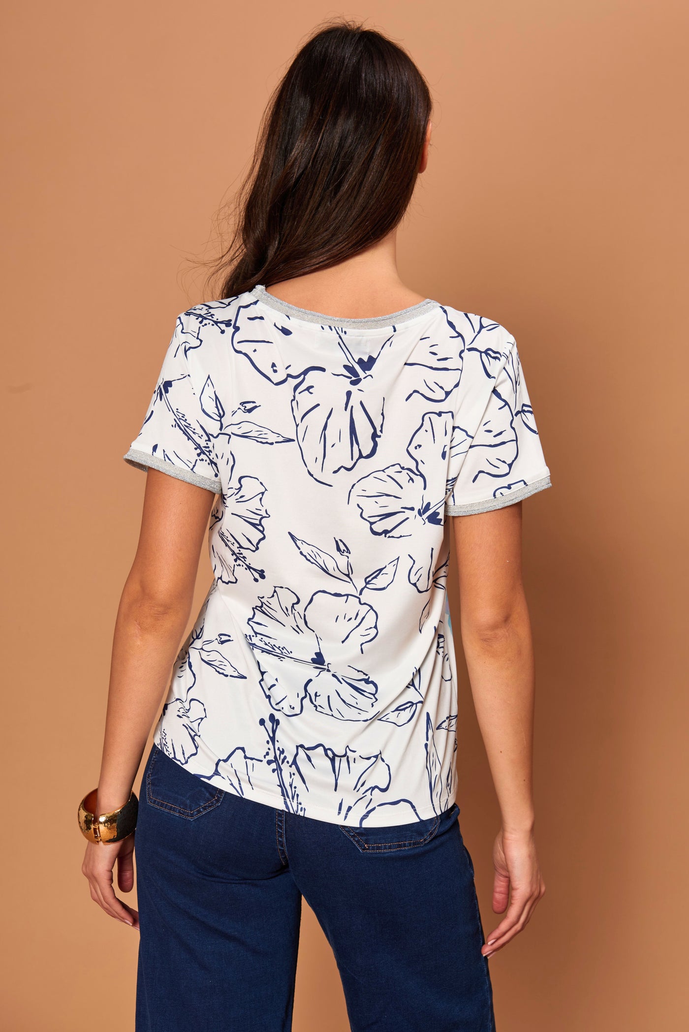 Polera Elisa Celeste