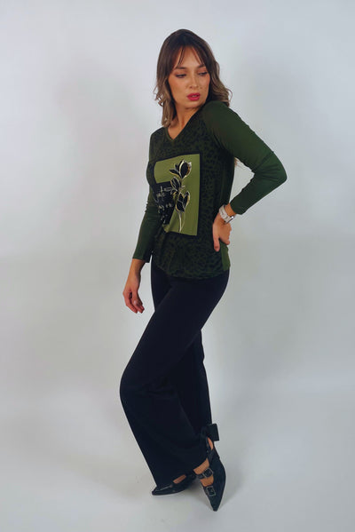 Polera Yalova Verde