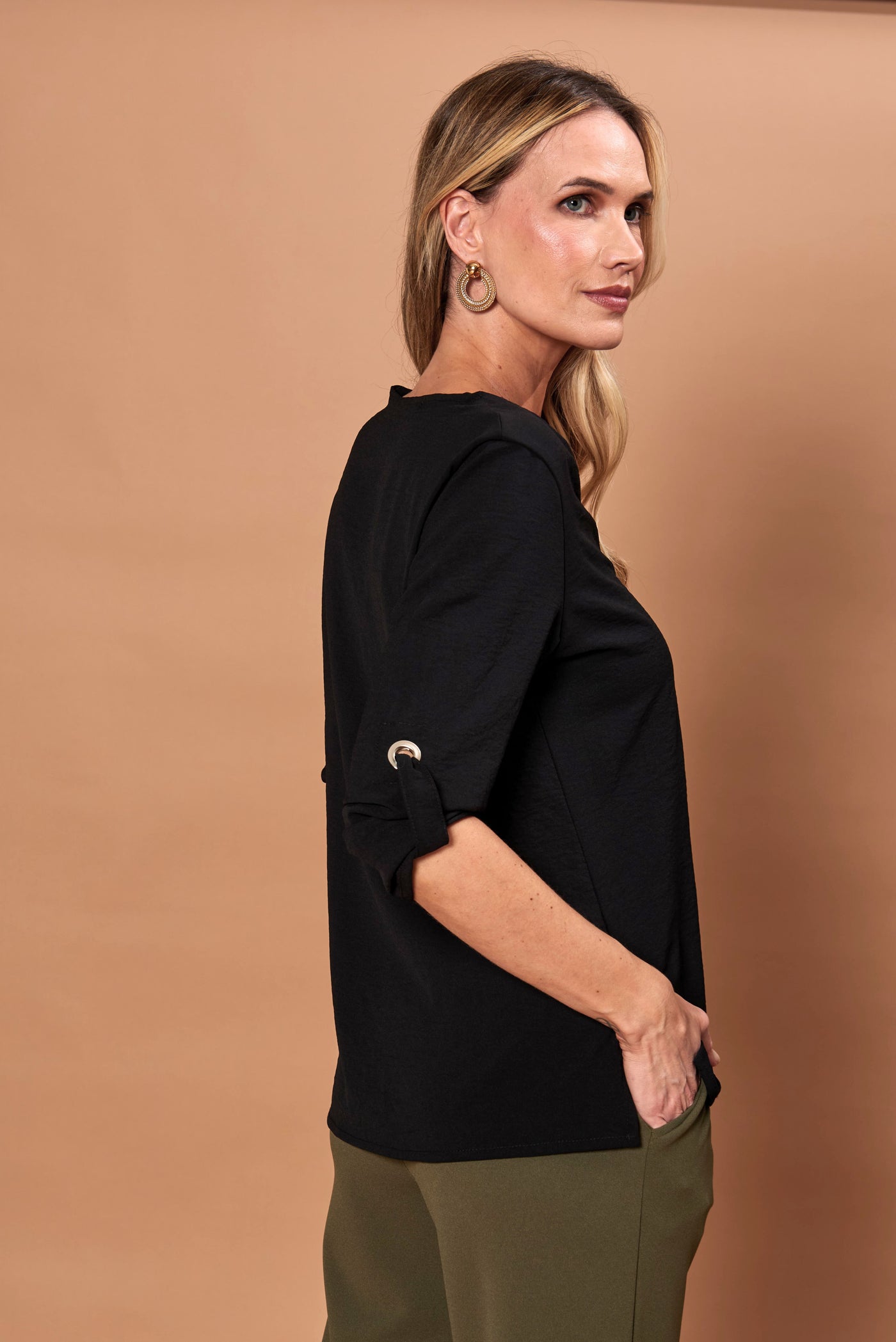 Blusa Nivaria negro