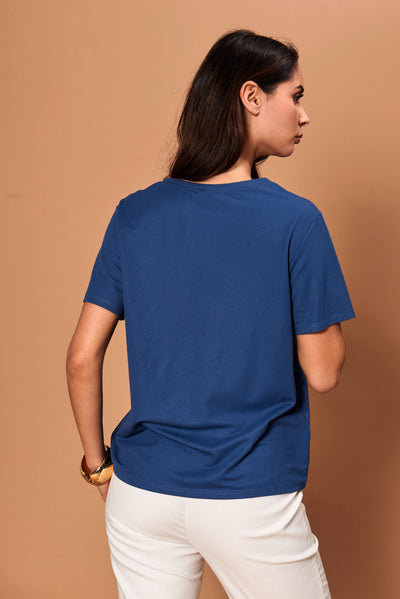 Polera Amelia Azul