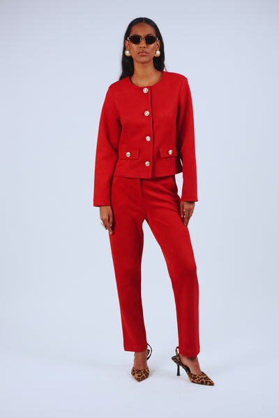 Chaqueta Arhavi Rojo