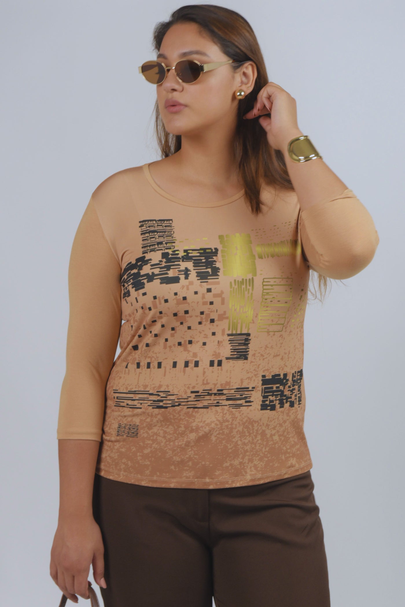 Polera Alanya Camel