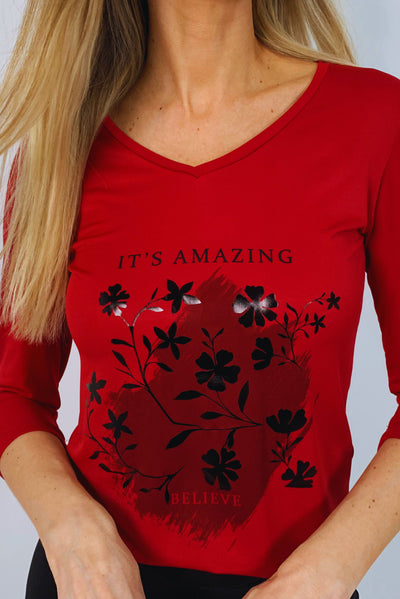 Polera Edirne Rojo