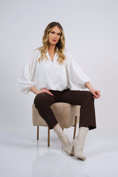 Blusa Aksaray crudo
