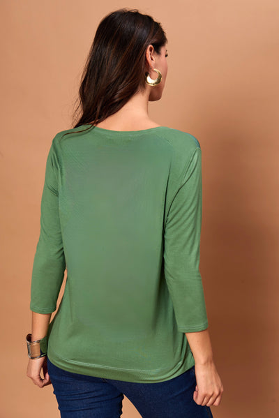 Polera Gaia Verde