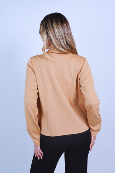 Blazer Básico Camel
