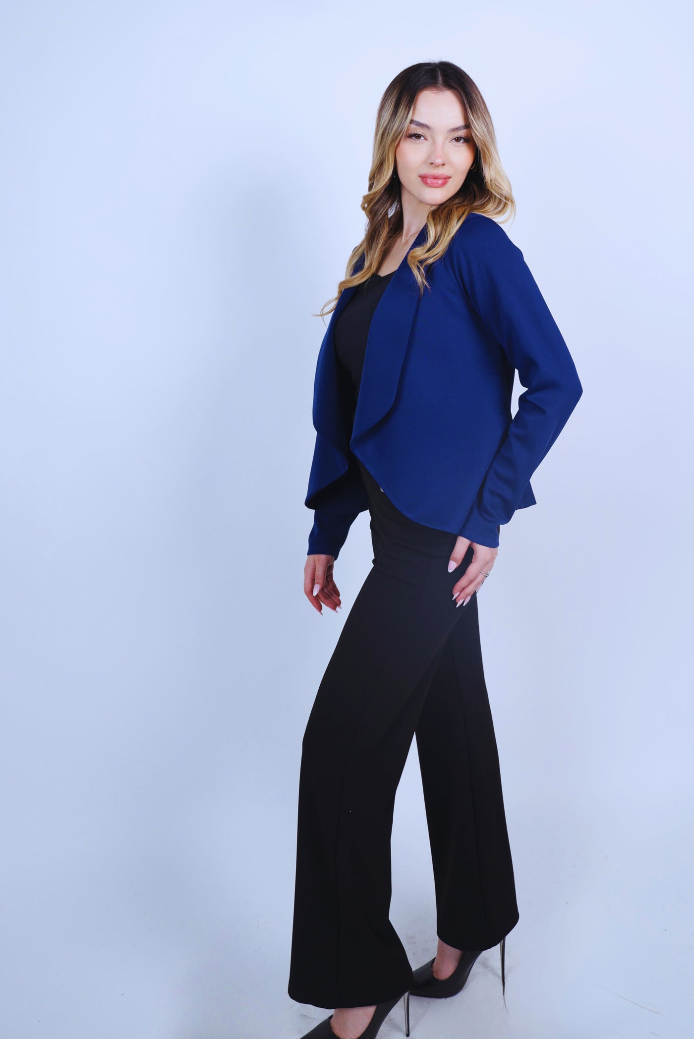 Blazer Básico Azul