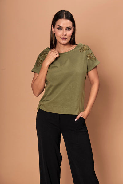 Polera Odette Verde