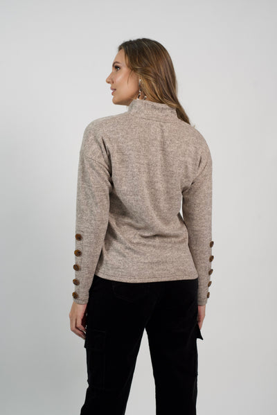Polera Elazi Beige