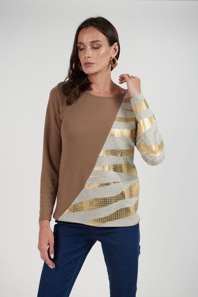 Polera Ezur Beige