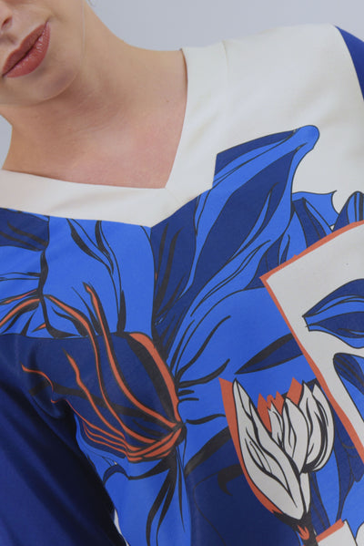 Polera Adana Azul