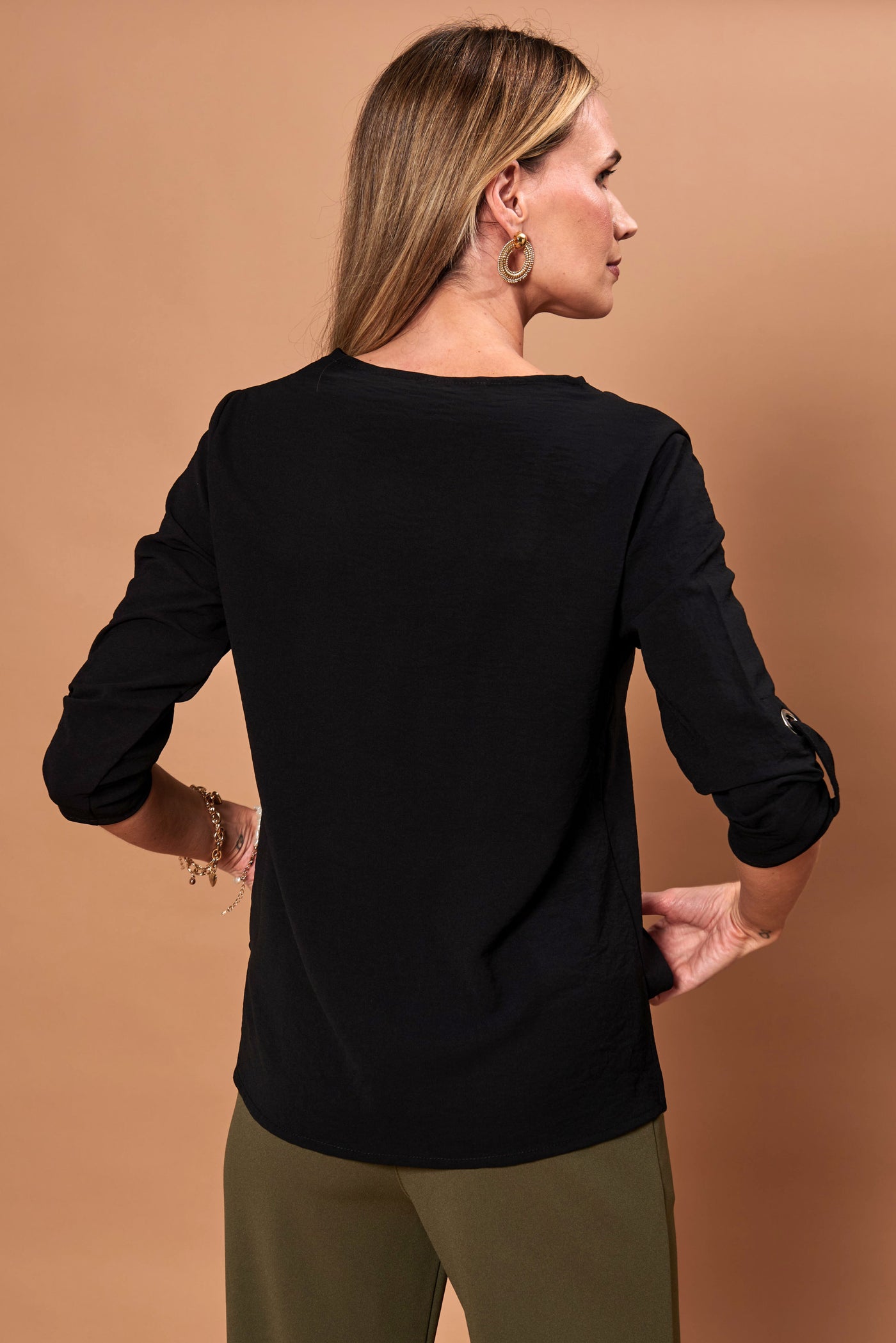 Blusa Nivaria negro