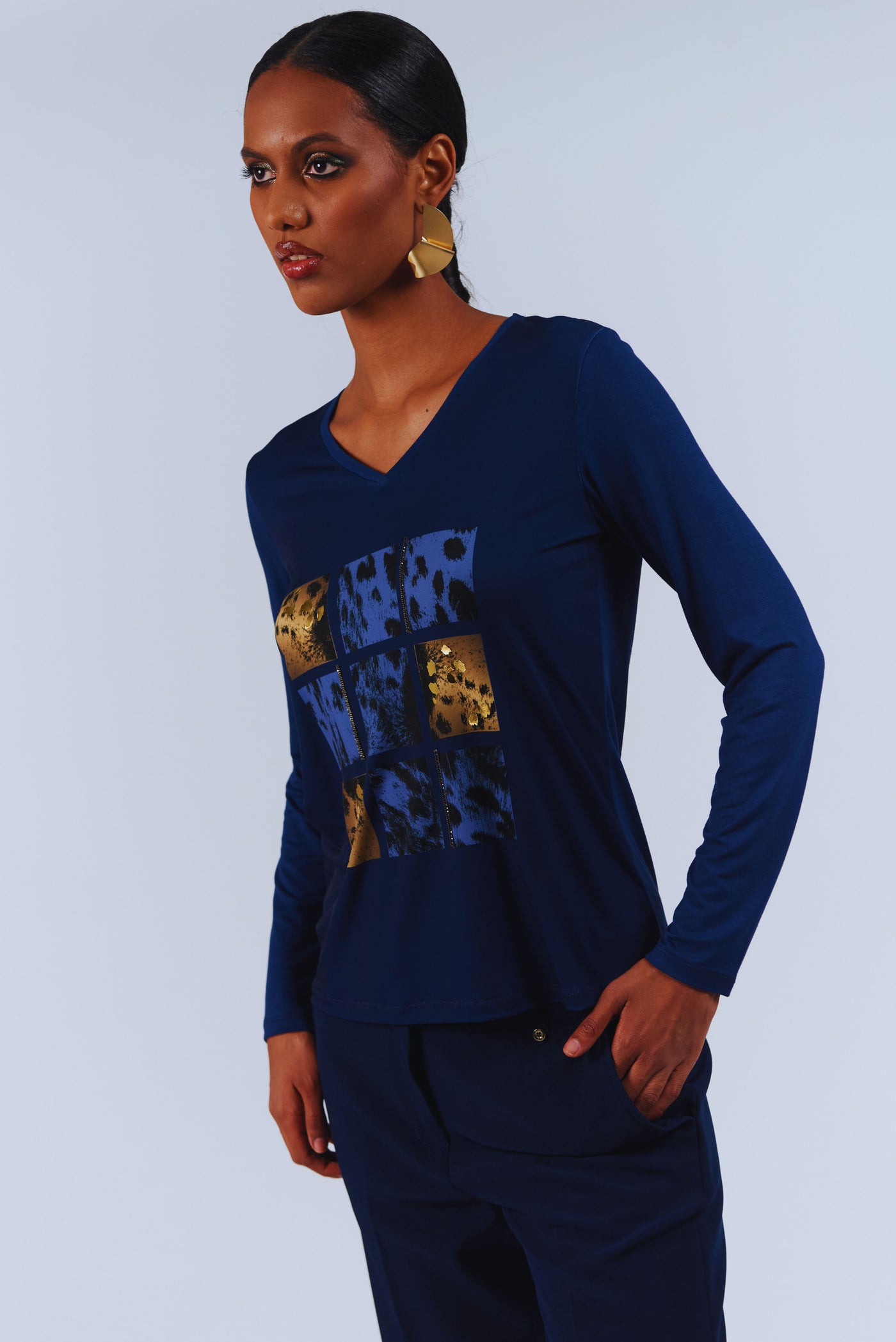 Polera Goluk Azul