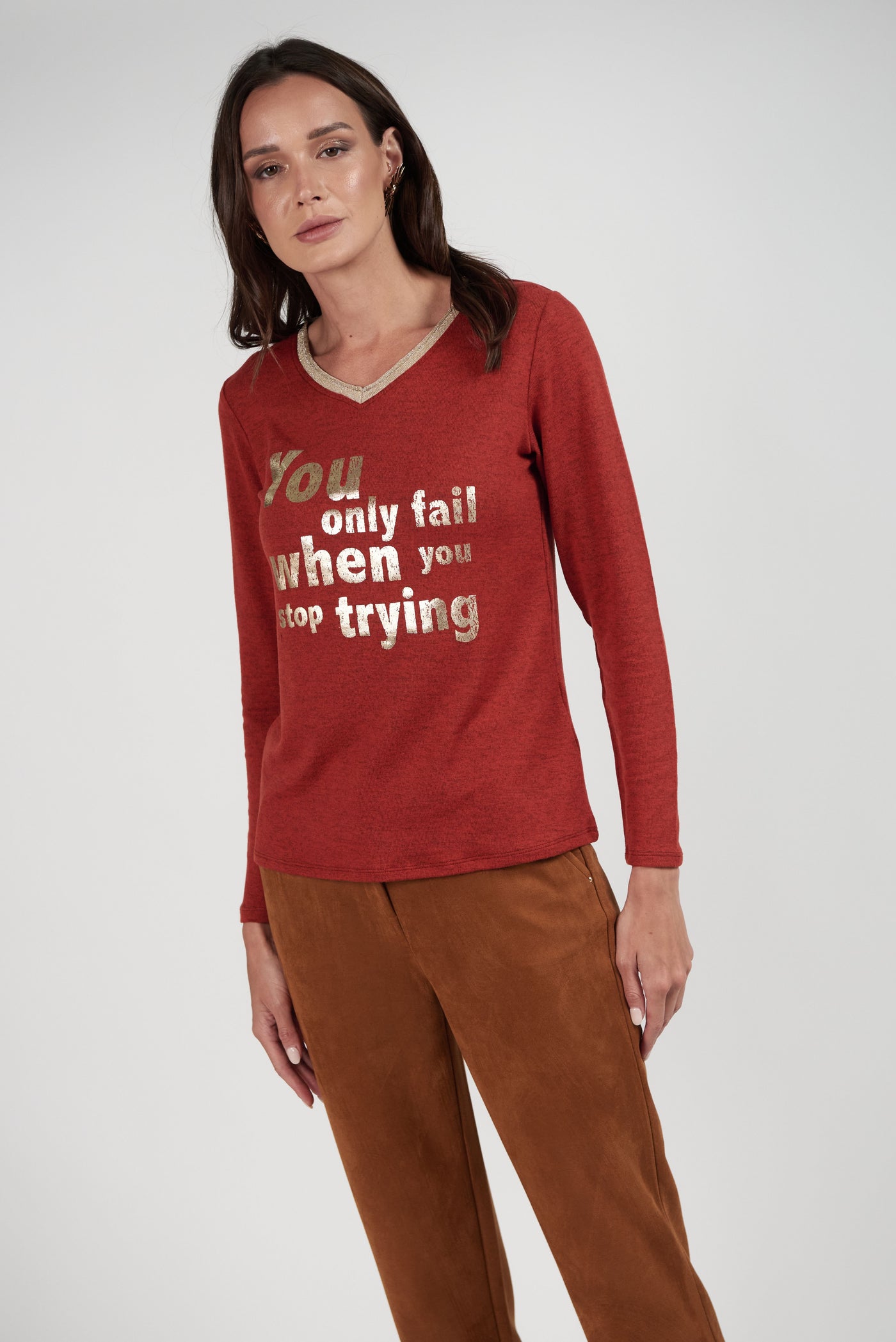 Polera Estambul Terracota