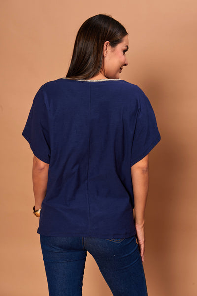 Polera Coralina azul