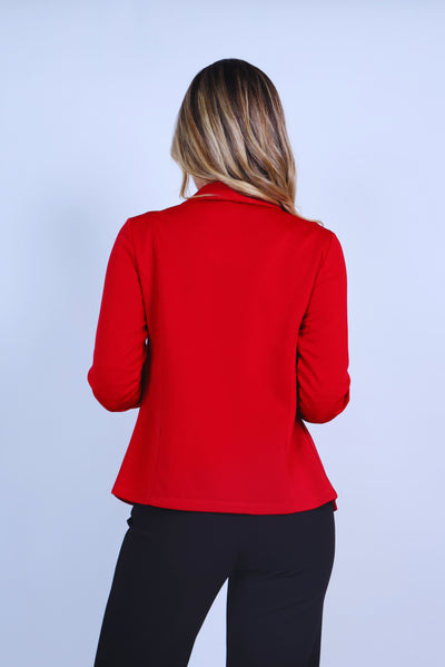 Blazer Básico Rojo