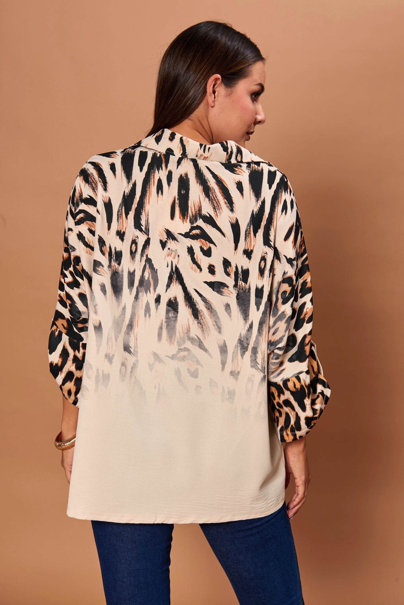 Blusa print - línea italiana
