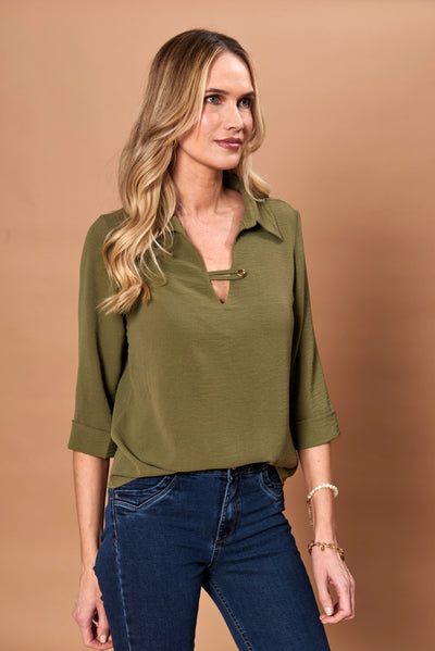 Blusa Amelie verde