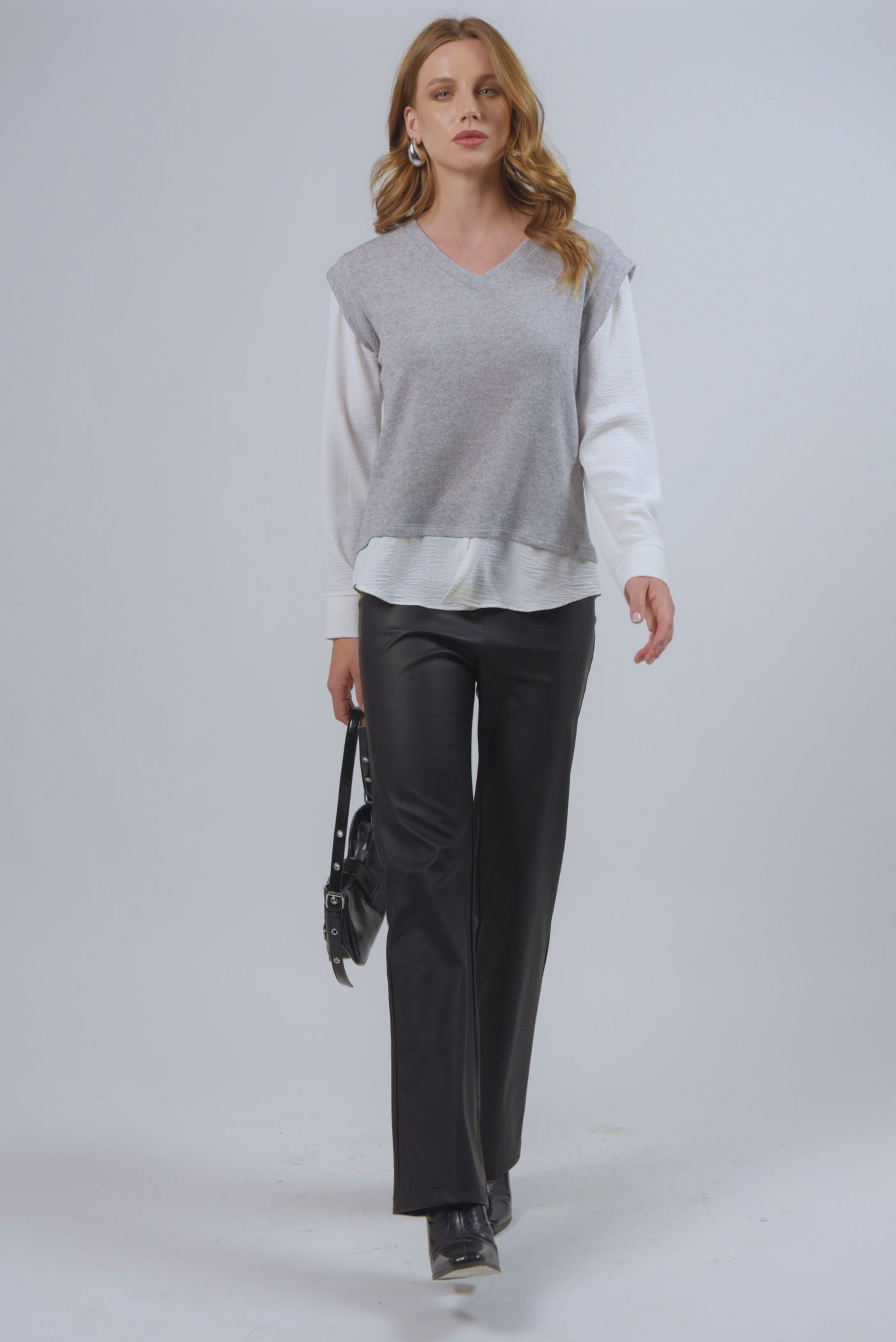 Polera Giresun Gris
