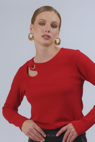 Polera Cizre Rojo