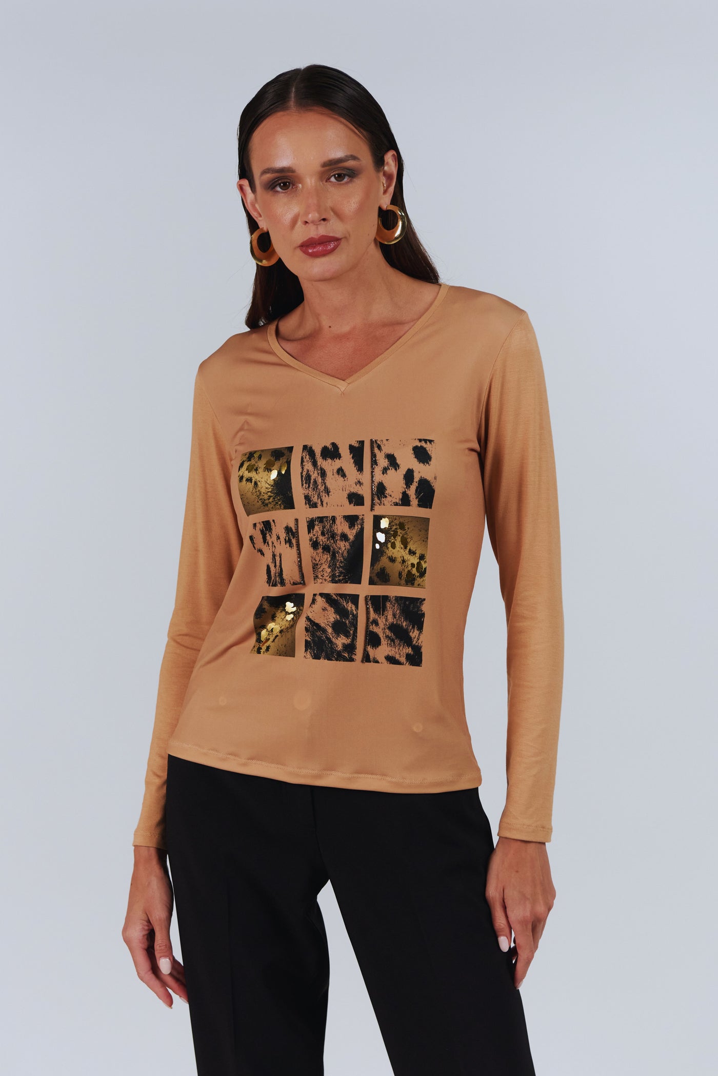 Polera Goluk Beige