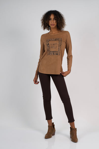 Polera Izmit Camel