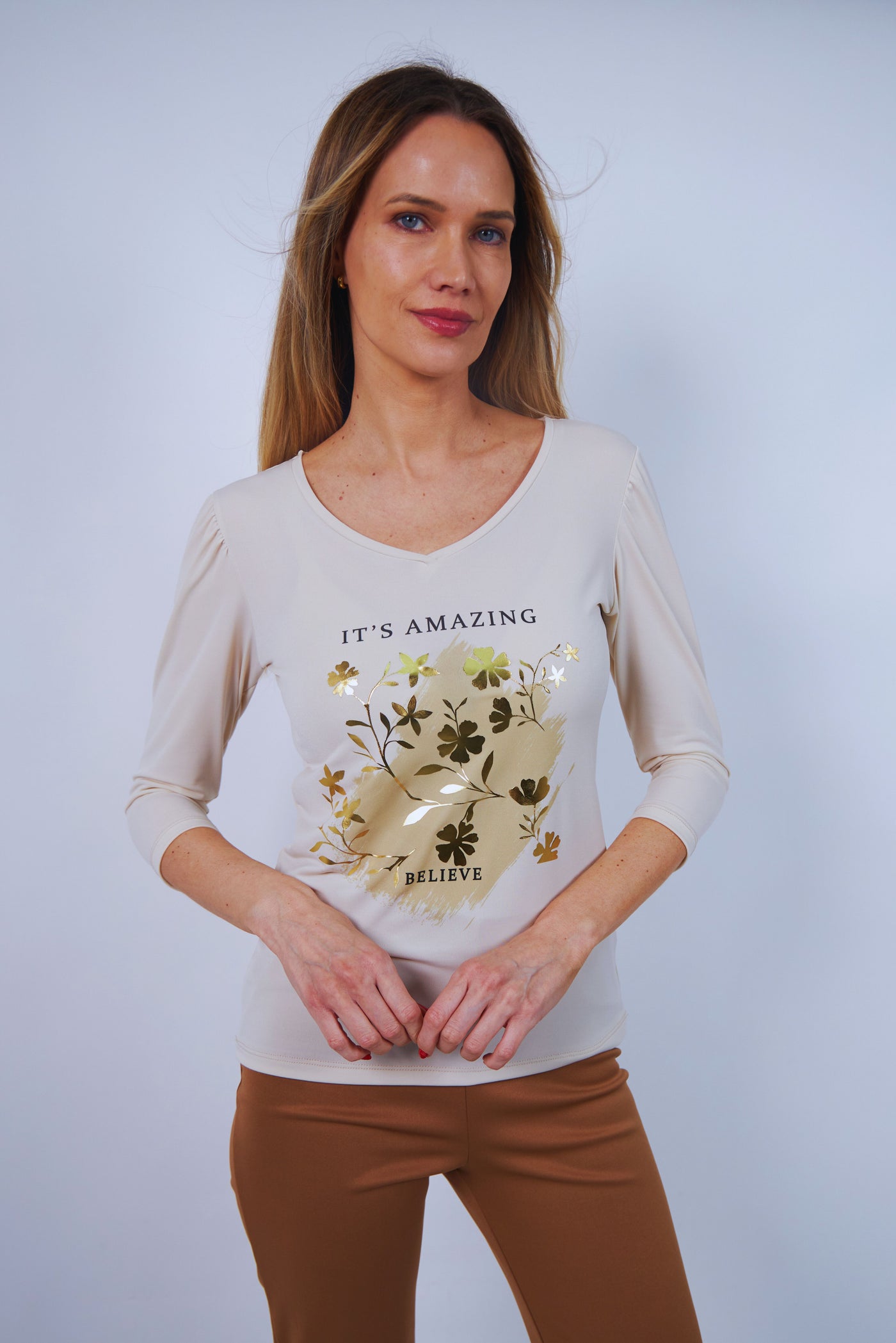 Polera Edirne beige