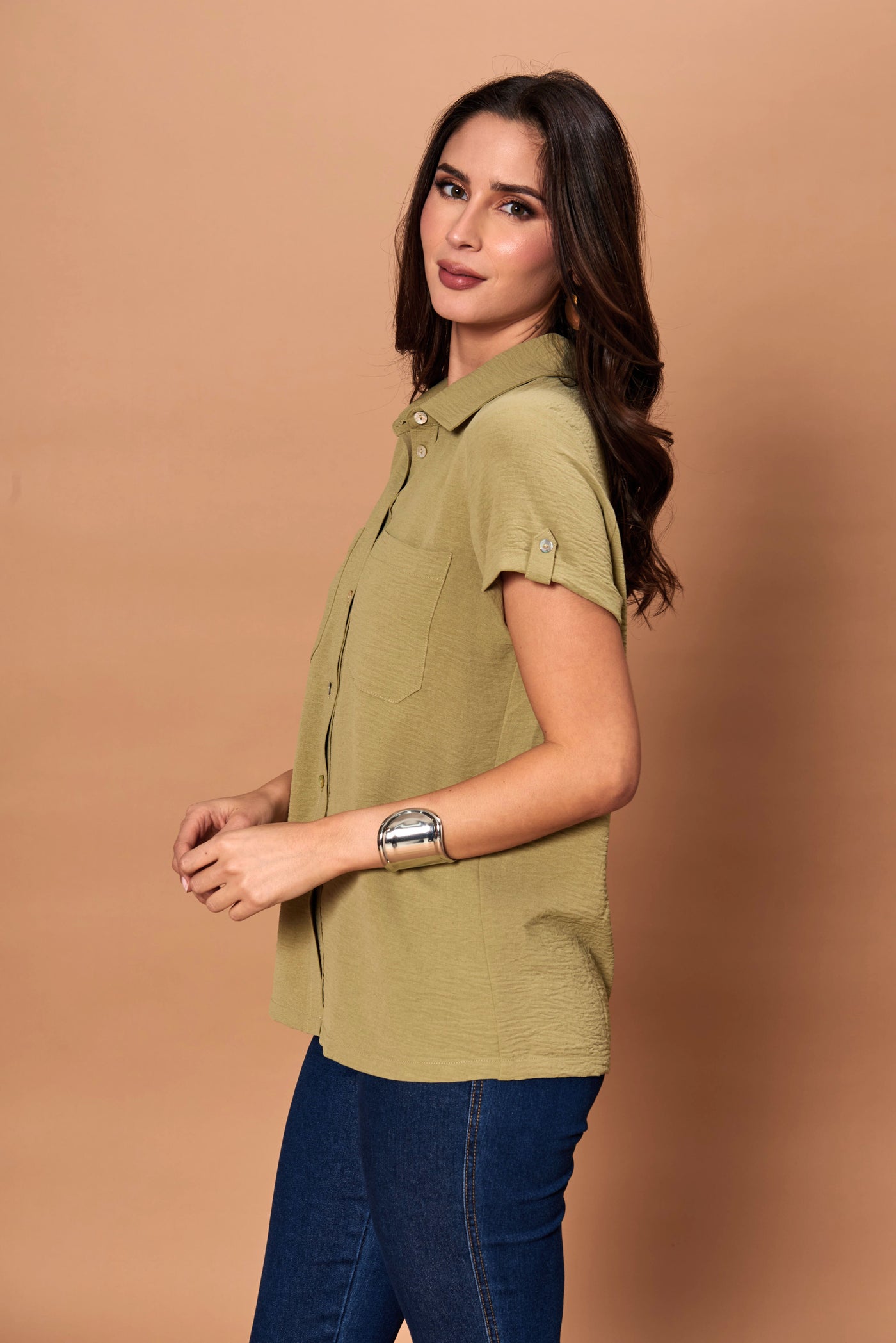 Blusa Luzia verde