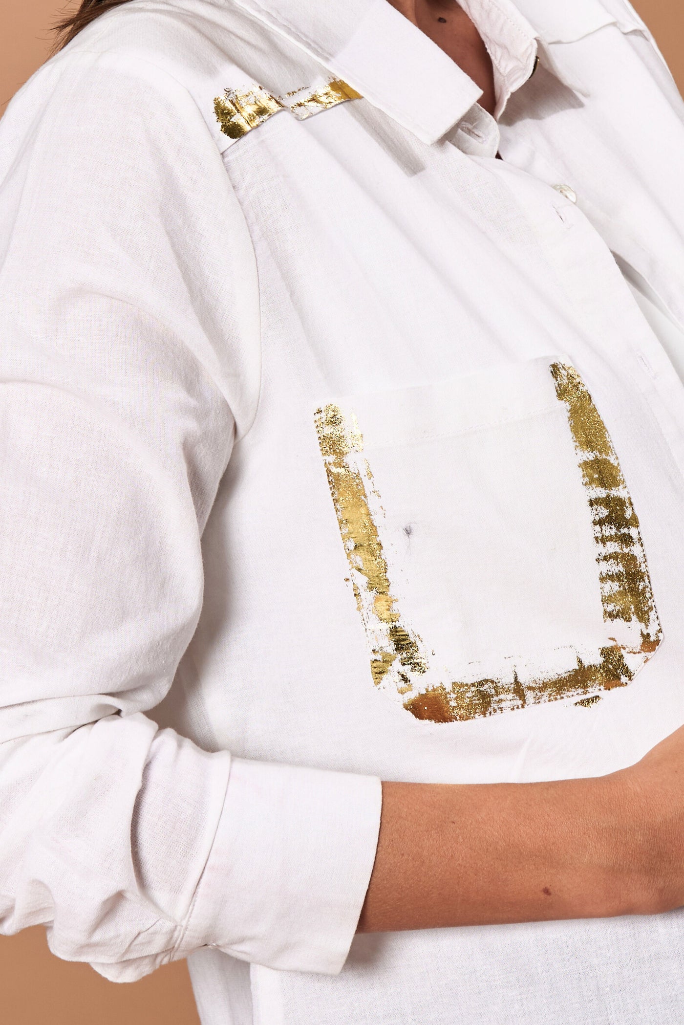 Blusa Aria crudo