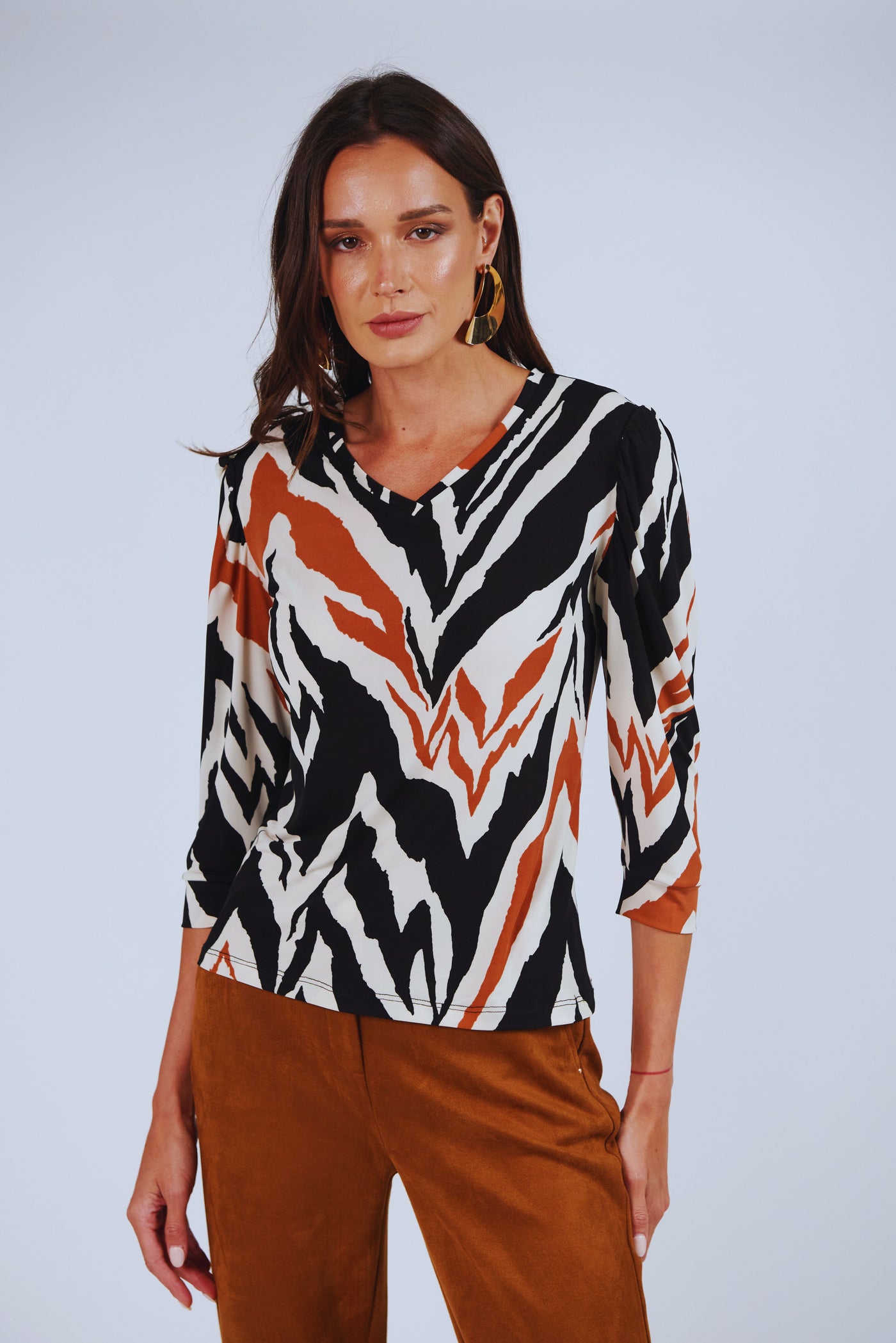 Polera Ordu Estampada
