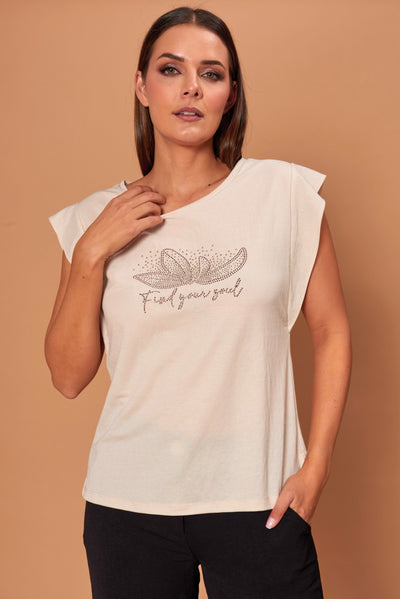 Polera Sofía BEIGE