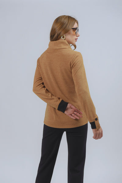 Polera Polatli Camel